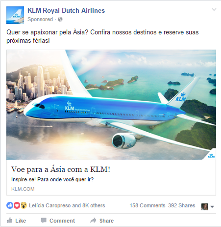 Facebook Ads para engajamento na fanpage